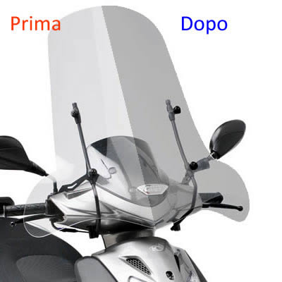 Oscuramento cupolini scooter e parti plastiche